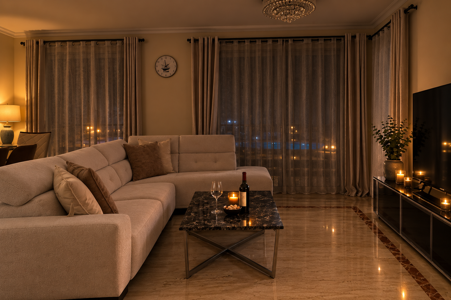 Un hogar para disfrutar también de noche