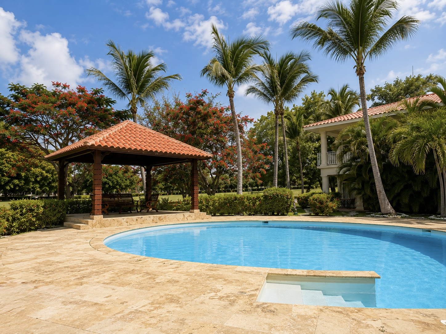 Piscina del residencial